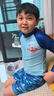 361°儿童游泳衣分体宝宝泳衣男童温泉游泳衣卡通可爱长袖潜水服 实拍图