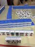 隆玉家用麻将牌手搓大号46mm天蓝色 麻将全国通用 附赠桌布 实拍图