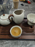 宅轻松 竹制小茶台茶盘功夫茶具茶道配件小托盘简约储水沥水泡茶盘中号 实拍图