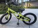 优贝（RoyalBaby）儿童自行车镁合金男女单车 月亮系列5-9岁 宇航员18寸 柠檬绿 实拍图