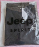 JEEP SPIRIT吉普长袖T恤男春季男装翻领打底衫韩版上衣服 黑色 XL 实拍图