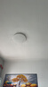 欧普照明（OPPLE）全光谱护眼吸顶灯卧室灯智能LED照明灯具简约现代快装圆形 实拍图