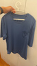 京东京造【10A抗菌】50支棉莫代尔凉感睡衣男睡衣短袖T恤家居服套装黛蓝L 实拍图