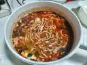 红牡丹景德镇骨瓷饭盘家用陶瓷碗碟釉下彩碗盘餐具骨碟可进洗碗机凉菜盘 云锦万里8英寸浅盘4个 实拍图