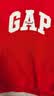 盖璞（GAP）男女装秋季款字母logo抓绒圆领卫衣合身上衣美版852079 实拍图