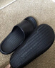 朴西新款EVA踩屎感厚底拖鞋女士居家室内情侣拖鞋男 灰色 42-43 实拍图