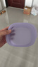 特百惠（Tupperware）微波层叠小方盒800ml加热学生上班族午餐饭盒便携便当盒丁香紫 实拍图