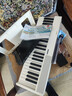 特伦斯折叠钢琴88键便携式电钢琴成人儿童电子琴重力度键盘V30pro钢琴 时尚白+专用琴包 实拍图