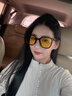 LOHO日夜两用夜视折叠墨镜女偏光开车高级感太阳镜男防晒超轻gm眼镜 实拍图