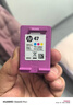 惠普（HP）47原装大印量黑色墨盒 适用hp 4825/4826打印机 实拍图