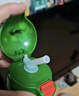 虎牌原装儿童保温杯壶吸嘴吸管组盖杯子盖子配件硅胶600ml水杯吸管头 墨绿吸管盖（含吸嘴+吸管） 实拍图
