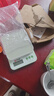 凯丰电子秤厨房秤家用小型精准电子称克秤高精度食物烘焙克称重电子秤 绿色【高精传感器】充电5kg/0.1g 实拍图