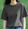 真维斯（Jeanswest）纯棉短袖T恤女2026夏季新款休闲半袖设计感圆领宽松显瘦上衣服 实拍图