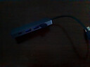 联想（Lenovo）USB3.0金属分线器扩展坞高速4合1集线器HUB拓展坞笔记本电脑一拖多转换器转接头延长线扩展器 实拍图