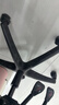 华恺之星 吧台椅可升降吧台凳子家用转椅办公椅搁脚椅餐椅子HK106黑色 实拍图