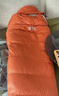 黑冰（BLACKICE）新款【B系列鸭绒木乃伊式羽绒睡袋】户外露营单人羽绒睡袋 橘色 B1000 L码（新标准） 实拍图