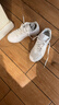 阿迪达斯（adidas）男女鞋板鞋夏季皮面防泼水小白鞋百搭运动休闲鞋 亮白 40 实拍图