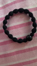 优家（UPLUS）豆豆发绳黑色10根无痕头绳发圈高弹力皮筋皮套扎头发头饰发饰 实拍图