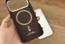 决色【非遗工艺】适用苹果17ProMax手机壳凯夫拉磁吸艺术编织商务iPhone17promax保护壳男和光同尘 实拍图
