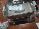 美的（Midea）电火锅鸳鸯锅电煮锅火锅专用锅多功能锅料理烤肉锅分体式多功能一体电锅0氟钛陶HGS352866S 实拍图