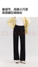森马（Semir）休闲裤女春季松紧腰抽绳阔腿裤女生显瘦ins慵懒卫裤101125127009A 实拍图