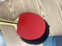 红双喜DHS狂飚四星乒乓球拍 横拍H4002单拍赠6只装球 实拍图