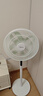 美的（Midea）【幸运草安睡1S】一级能效直流变频声控电风扇家用遥控卧室静音落地扇台式桌面抗菌大风力转页扇 实拍图