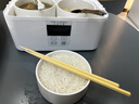 生活元素（LIFE ELEMENT）电热饭盒 智能全自动便当 大容量陶瓷内胆 密封保鲜防漏 双层 插电加热保温饭盒-F19 实拍图