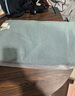 海澜之家（HLA）天然荞麦枕全棉枕芯 透气安睡枕高度可调颈椎枕 单只装 青绿 实拍图