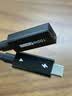 毕亚兹 雷电4全功能延长线 1米 Type-c公对母口8K投屏40G传输PD100W兼容USB4雷电3苹果笔记本连接线 实拍图