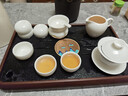 初伍羊脂玉瓷功夫茶具套装家用办公轻奢高档全套茶壶白玉茶杯可定制 实拍图