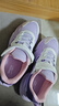 鸿星尔克（ERKE）童鞋男女童运动鞋儿童缓震轻便跑鞋淡紫粉/微晶白/神秘紫38 实拍图