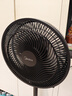 美的（Midea）【超级单品】七叶轻音立式电风扇家用柔风落地扇台式桌面小型风扇大风量节能摇头宿舍电扇 SAF30AB 实拍图