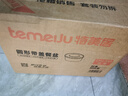 特美居（temeiju）一次性饭盒圆形透明塑料快餐盒加厚带盖打包盒餐具30套装3000型 实拍图