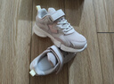 鸿星尔克（ERKE）童鞋中小童女童常规慢跑鞋儿童运动鞋64122120096橡芽白/璎珞紫33 实拍图