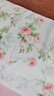 富安娜家纺床上四件套纯棉100%全棉床笠床品双人加大被套汐颜230*229cm 实拍图