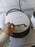 美的（Midea）电饼铛 上下盘可拆洗家用双面加热加深大尺寸智能0氟钛陶瓷三明治早餐机煎烤机煎饼锅烙饼锅 30口径|晶钻烤盘不沾|双盘可拆洗|JKC3078 实拍图
