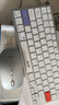 宏碁（acer）无线键盘鼠标套装双模剪刀脚键盘充电蓝牙键盘无线键鼠套装电脑手机平板ipad通用轻薄便携办公键盘 OKW131-银白色-单键盘【单区短款】 【无线2.4G+蓝牙】连接 实拍图