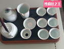 京东京造茶具整套 功夫茶具套装茶壶茶杯茶盘 影青墨山12件【礼盒装】 实拍图