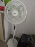 美的（Midea）【幸运草安睡1S】一级能效直流变频声控电风扇家用遥控卧室静音落地扇台式桌面抗菌大风力转页扇 实拍图