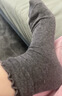 莫代尔100%纯棉无骨袜子女春夏季芦荟润肤木耳边中筒堆堆袜夏季月子袜 实拍图