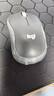 罗技（Logitech）M185鼠标 无线鼠标 办公鼠标 对称鼠标 黑色灰边 带无线2.4G接收器 实拍图