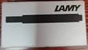 LAMY凌美墨水芯 非碳素一次性墨囊 钢笔用便携式墨胆 德国原装官方 黑色T10-BK5支装 实拍图