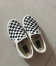 万斯范斯中性鞋Slip-On VR3低帮经典帆布鞋休闲鞋 一脚蹬 棋盘格 36 实拍图