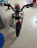 永久（FOREVER）儿童自行车男女款小孩单车可折叠脚踏车4-6-8-10岁辅助轮18寸红色 实拍图