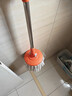 大卫旋转拖把原装T聚能杆子拖把配件 杆子+把盘（橘色）适配小木马 实拍图