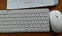 雷柏（Rapoo）9000S 78键无线/蓝牙多模键鼠套装 刀锋超薄紧凑便携无线键盘 支持Windows/MacOS双系统 白色  实拍图