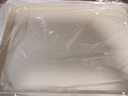 拜杰长方形水果托盘茶盘家用果盘早餐盘收纳盘客厅零食盘大号米白色 实拍图