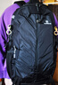 探路者（TOREAD）登山背包户外徒步旅行双肩包30L轻便男女日常通勤书包 黑色/格子 实拍图