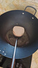 炊大皇铁锅家用无涂层不锈炒锅燃气灶专用炒锅炒菜锅平底锅极铁锅34cm 实拍图